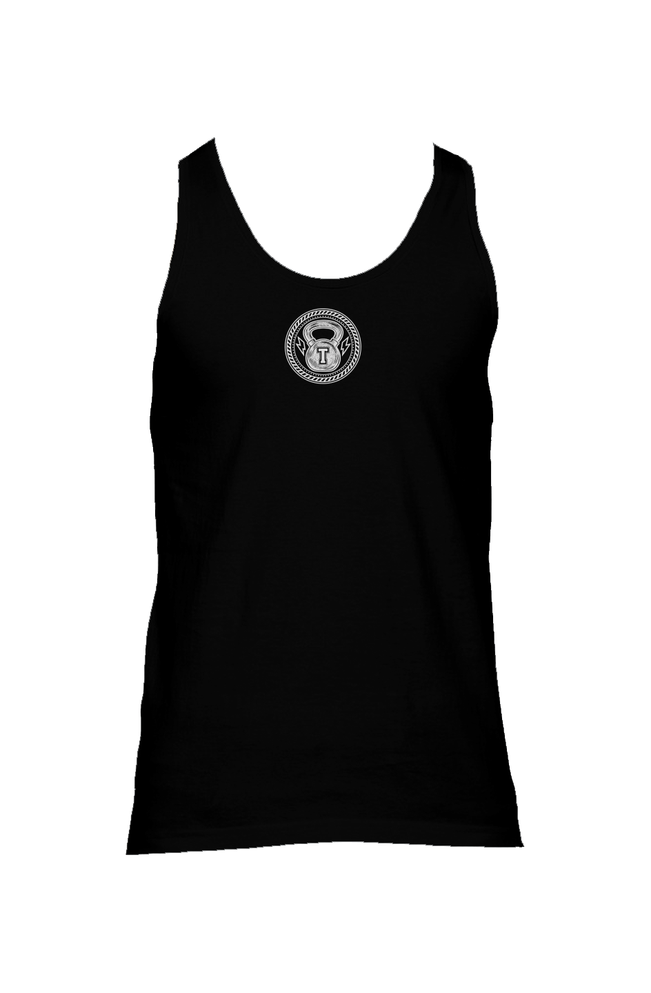 Toned Up Jersey Tank White Lettering