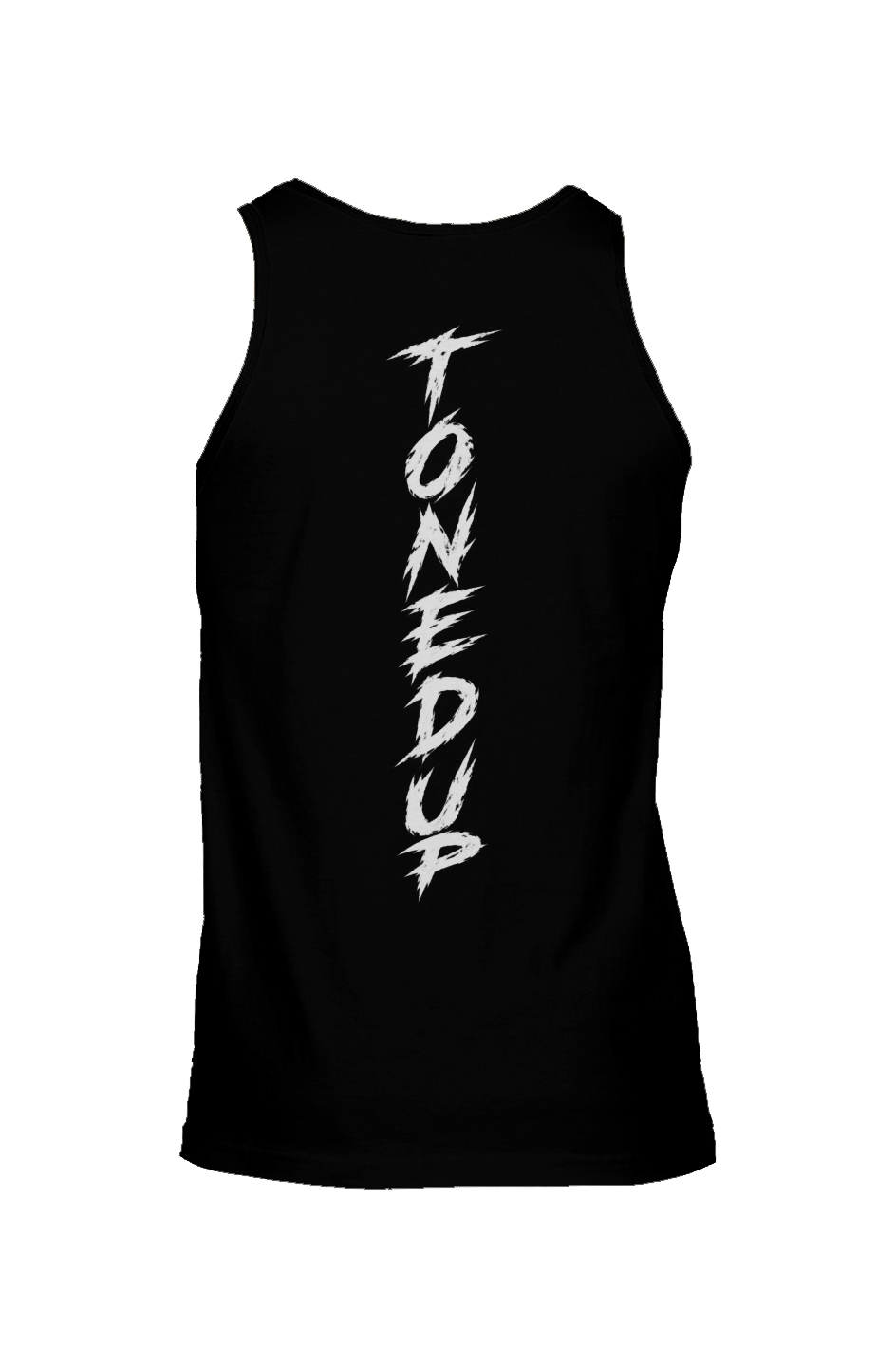 Toned Up Jersey Tank White Lettering