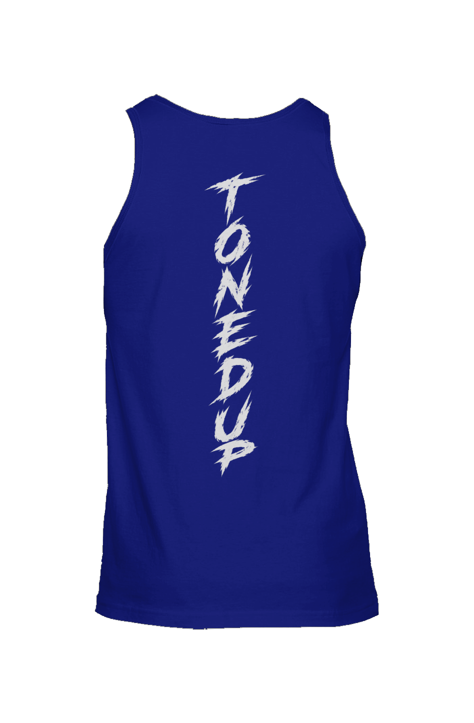 Toned Up Jersey Tank White Lettering