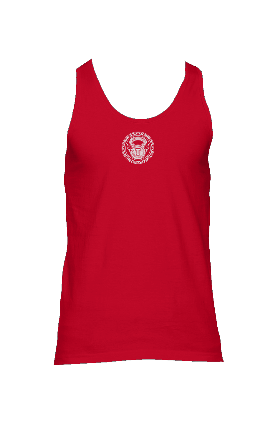 Toned Up Jersey Tank White Lettering