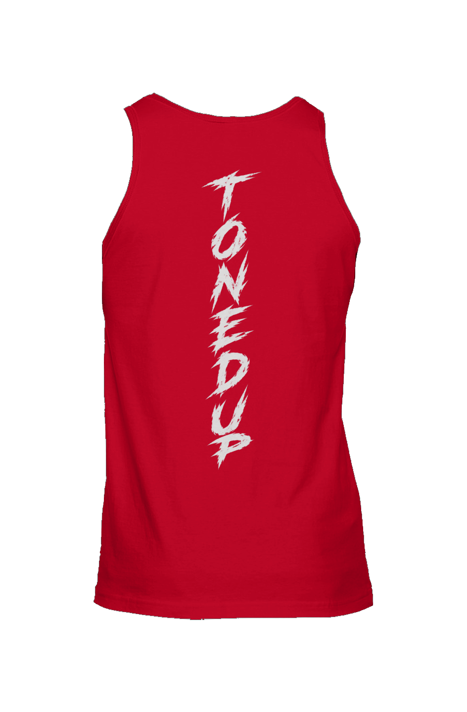 Toned Up Jersey Tank White Lettering
