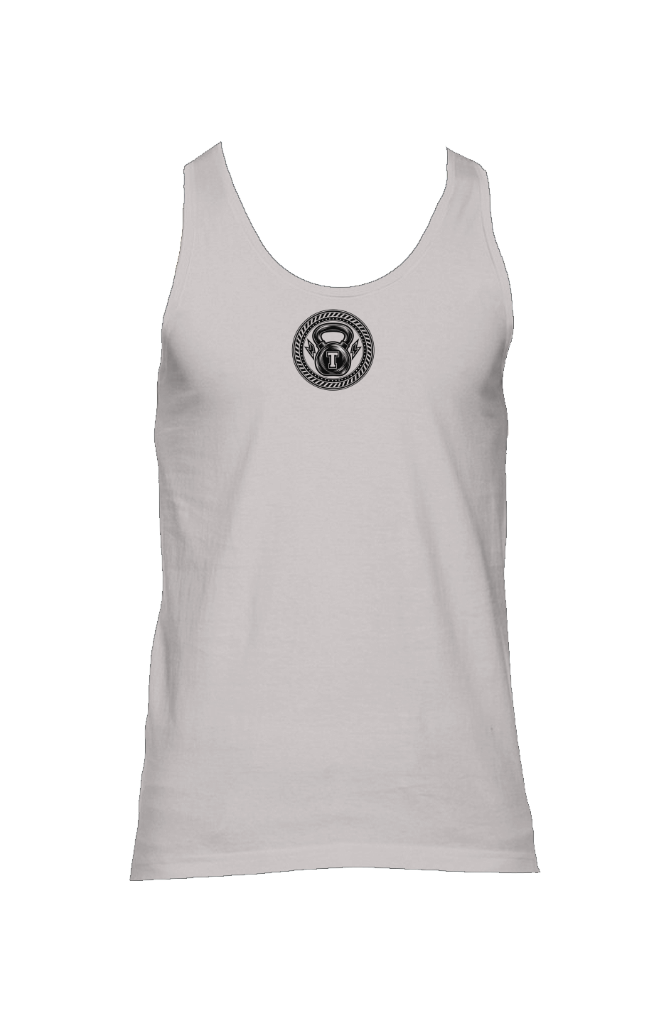 Toned Up Jersey Tank Black Lettering