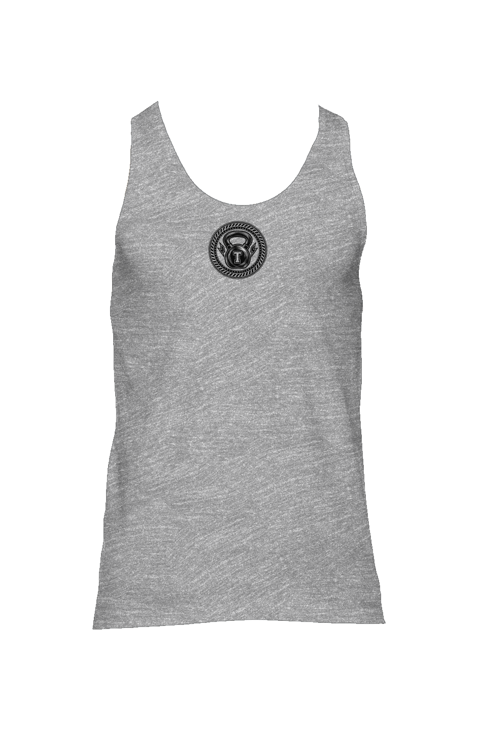 Toned Up Jersey Tank Black Lettering