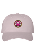 Toned Up Dad Hat Pink Logo 